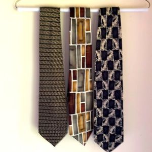 Silk neck ties